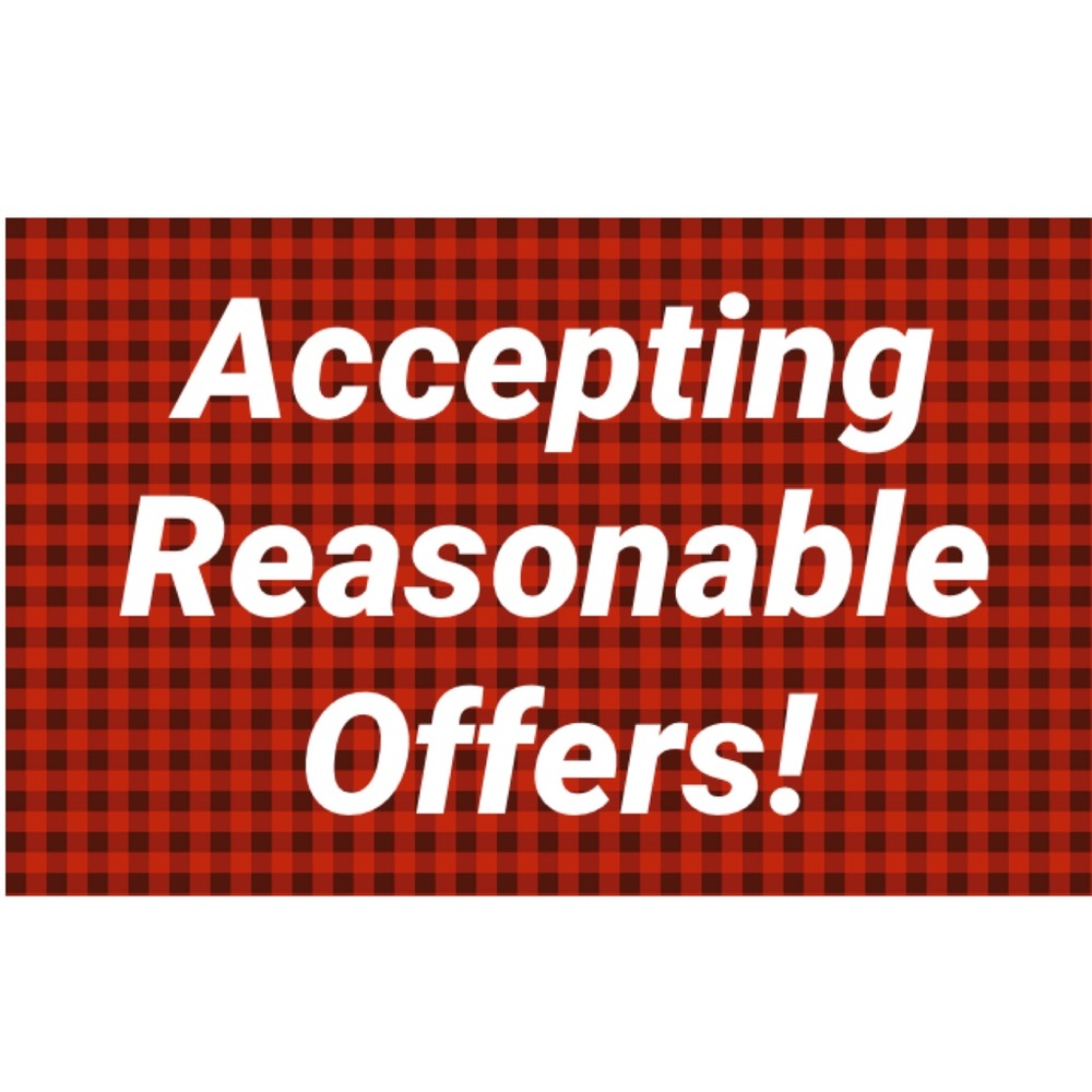 ACCEPTING REASONABLE OFFERS